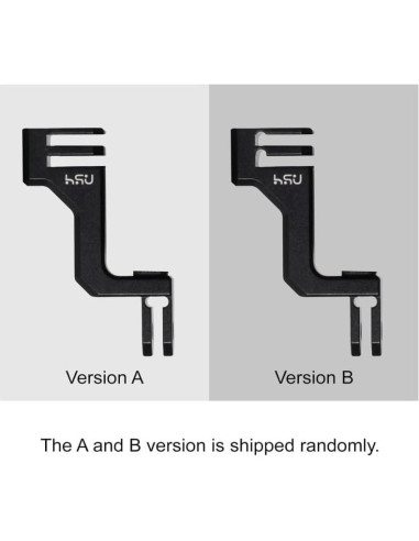 Adaptador Codo Vertical Aluminio HSU para GoPro Hero 9-13