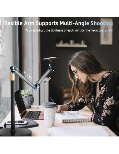 Soporte de Piso Magnético Arsoer AB-13L2P para Teléfonos