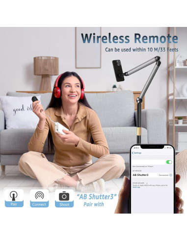 Soporte de Piso Magnético Arsoer AB-13L2P para Teléfonos