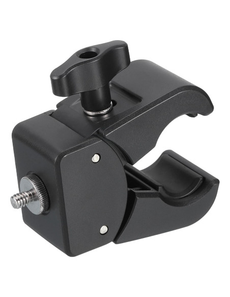 Abrazadera de Resorte PATIKIL 1/4" Macho Metal Negro 6 cm