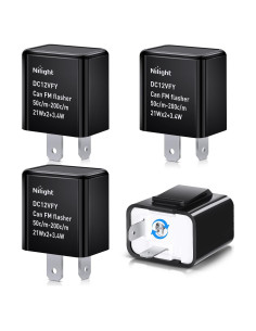 Relé Intermitente Electrónico Nilight 2 Pines 12V Ajustable