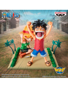 Figura Coleccionable Luffy & Nami One Piece Bandai 7.1 cm 2