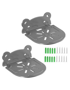 Soporte de Cámara de Seguridad SAMIDEA L Negro - Ajuste Universal