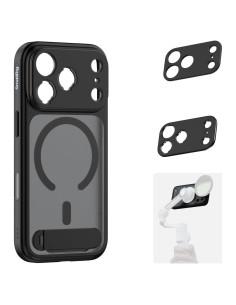 Funda FilMov SmallRig para iPhone 17 Pro Max, Negro, 5551