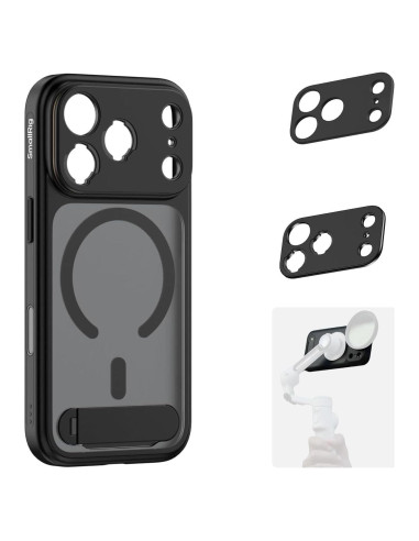 Funda FilMov SmallRig para iPhone 17 Pro Max, Negro, 5551