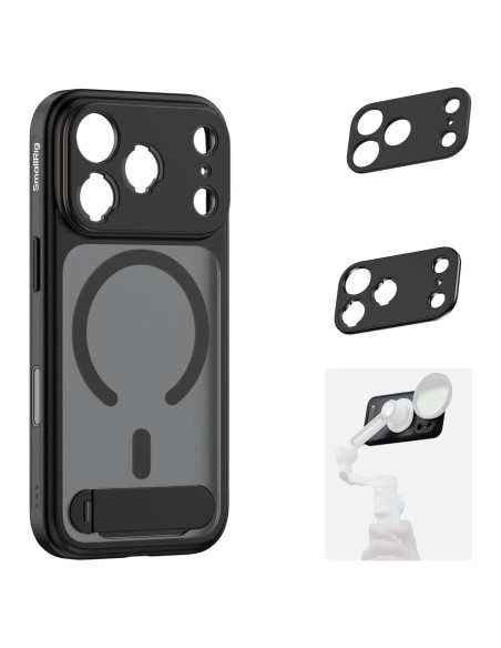 Funda FilMov SmallRig para iPhone 17 Pro Max, Negro, 5551