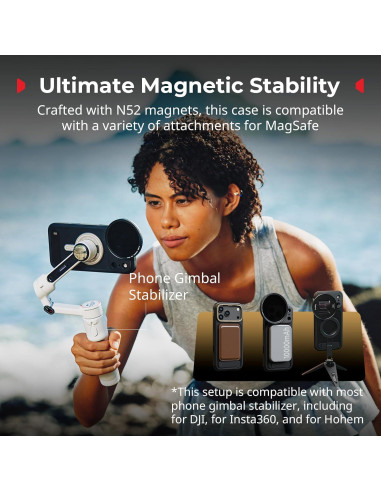 Funda FilMov SmallRig para iPhone 17 Pro Max, Negro, 5551