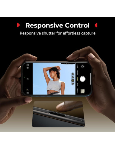 Funda FilMov SmallRig para iPhone 17 Pro Max, Negro, 5551