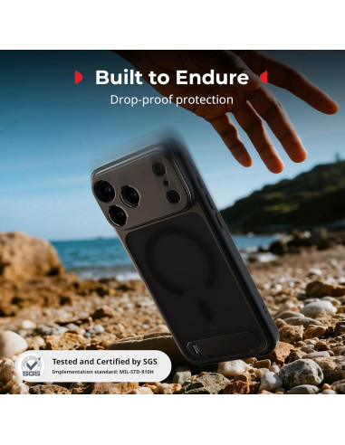 Funda FilMov SmallRig para iPhone 17 Pro Max, Negro, 5551