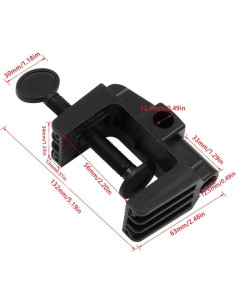 Soporte de Lámpara de Escritorio UtySty - 3 Clips Ajustables 2