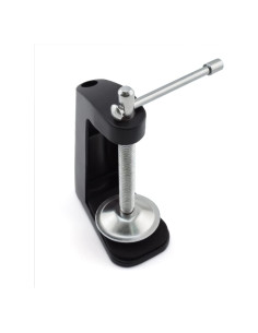 Abrazadera de Montaje en Mesa Tipo C Aluminio Negro 5.5 cm