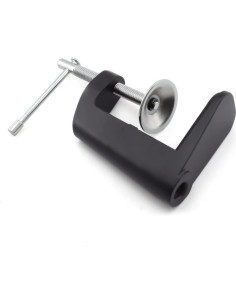 Abrazadera de Montaje en Mesa Tipo C Aluminio Negro 5.5 cm 2