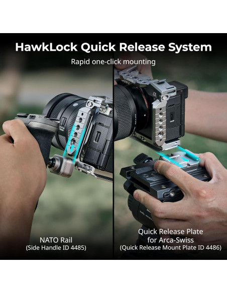 Jaula de liberación rápida SmallRig 5198 para Sony A7C II/7CR