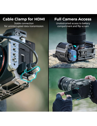 Jaula de liberación rápida SmallRig 5198 para Sony A7C II/7CR