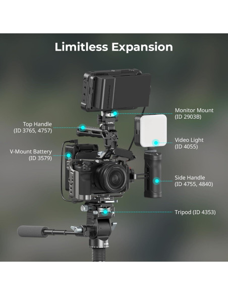 Jaula de liberación rápida SmallRig 5198 para Sony A7C II/7CR