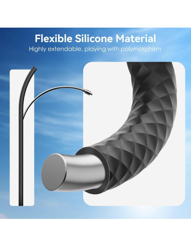 Abrazadera Montaje Flexible Gamiity para GoPro e Insta360