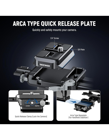 Placa de Batería V NEEWER PS015 Pro con Paño de Limpieza