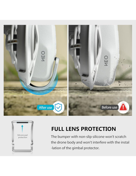 Protector de Parachoques Gimbal STARTRC para DJI Neo - Aluminio