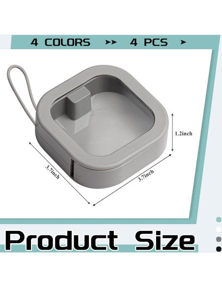 Organizadores de Coletas Kathfly 4 Pcs Colores Asortidos