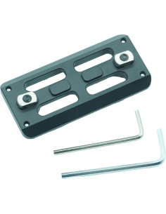 Adaptador de Montaje Mlok Arca SMP-80 Negro - Placa Rápida 2