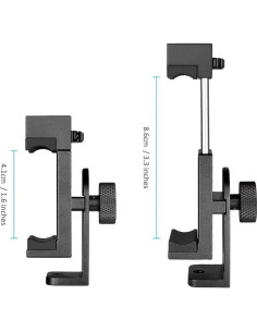 Adaptador de Montaje para Teléfonos Móviles ANNSM TPC10 Aluminio 2