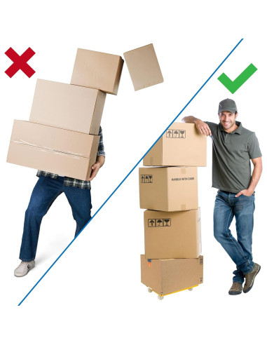 Carro Rodante Portátil Mount-It! MI-926, 99.79 kg, Amarillo