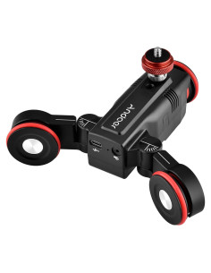 Dolly Motorizado para Cámara DSLR Camnoon L5i Pro 3 Ruedas