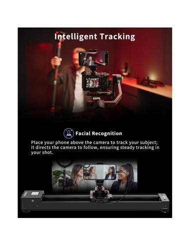 Deslizador de Cámara Motorizado IFOOTAGE Shark Slider Nano II-66cm