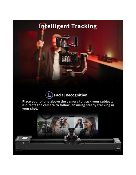 Deslizador de Cámara Motorizado IFOOTAGE Shark Slider Nano II-66cm