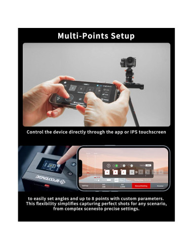 Deslizador de Cámara Motorizado IFOOTAGE Shark Slider Nano II-66cm