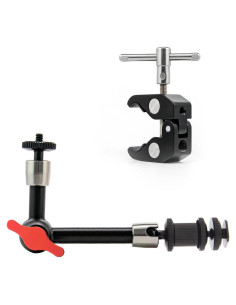 Abrazadera de Montaje RAYWOWO 23 cm Ajustable para Cámara