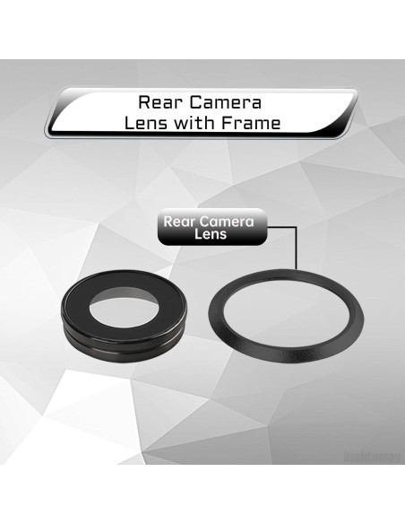 Cristal de Lente de Cámara para iPhone 8 con Marco y Herramientas
