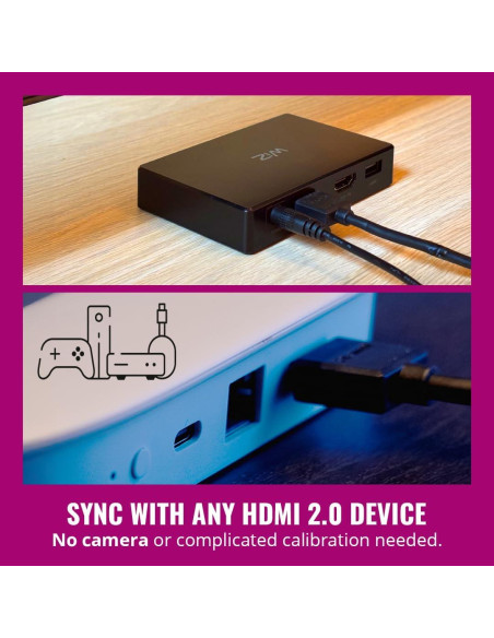Caja de Sincronización HDMI WiZ para TV 55-65" - 4K 60Hz Caja de Sincronización HDMI WiZ para TV 55-65" - 4K 60Hz