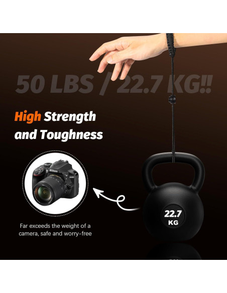 Correa de Muñeca para Cámara Amazear - Soporta 22.68 kg