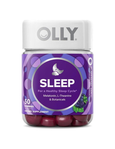 Gomas para Dormir OLLY - Fuerza Extra y Regular, 50 Unidades