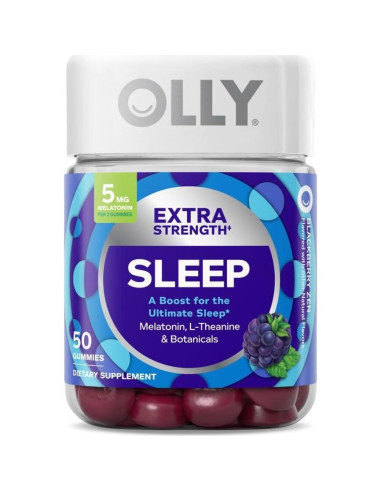 Gomas para Dormir OLLY - Fuerza Extra y Regular, 50 Unidades