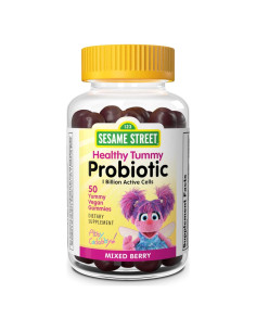 Gummies Probioticos Veganos Sesame Street para Niños 50 Unidades