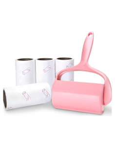 Rodillo Adhesivo YQMAJIM para Pelo de Mascotas con 4 Recargas