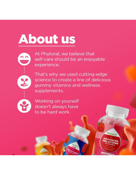 Gomitas de Melatonina para Niños 1mg - Phytoral 159g