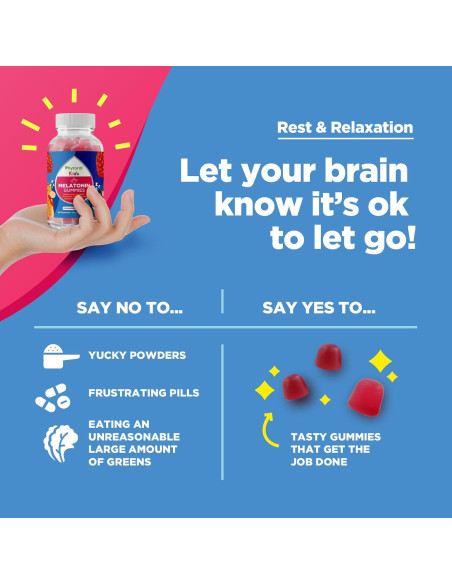 Gomitas de Melatonina para Niños 1mg - Phytoral 159g