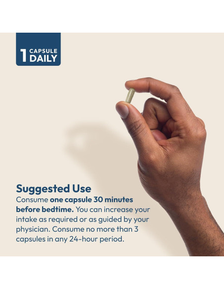 Cápsulas Noche Tiempo Andrew Lessman 60 Unidades Melatonina