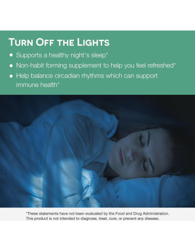 EZ Melts Melatonina Disoluble 5 mg Sin Azúcar 60 Tabletas Menta