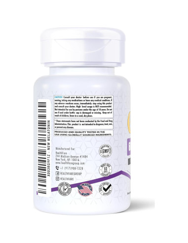Melatonina 60mg HealthFare 90 Tabletas Vegetariana Sin OGM