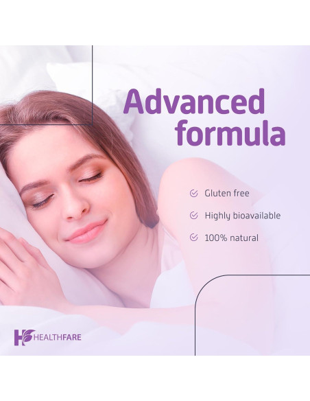 Melatonina 60mg HealthFare 90 Tabletas Vegetariana Sin OGM