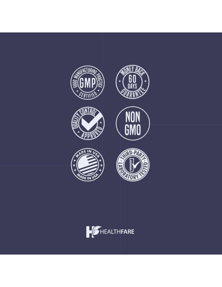 Melatonina 60mg HealthFare 90 Tabletas Vegetariana Sin OGM