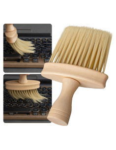 Cepillo de Limpieza de Teclado SUEHIODHY de Madera Antiestática
