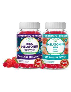 Gomitas de Melatonina Lunakai Kids 1mg - Suplemento Vegano
