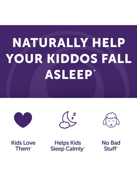 Gomitas de Melatonina Lunakai Kids 1mg - Suplemento Vegano