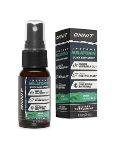 Spray de Melatonina ONNIT 3mg 29.57ml Sabor Menta