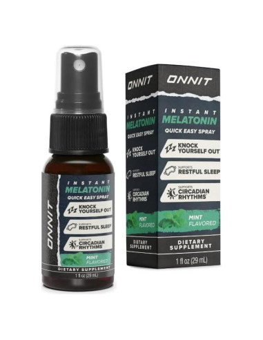Spray de Melatonina ONNIT 3mg 29.57ml Sabor Menta